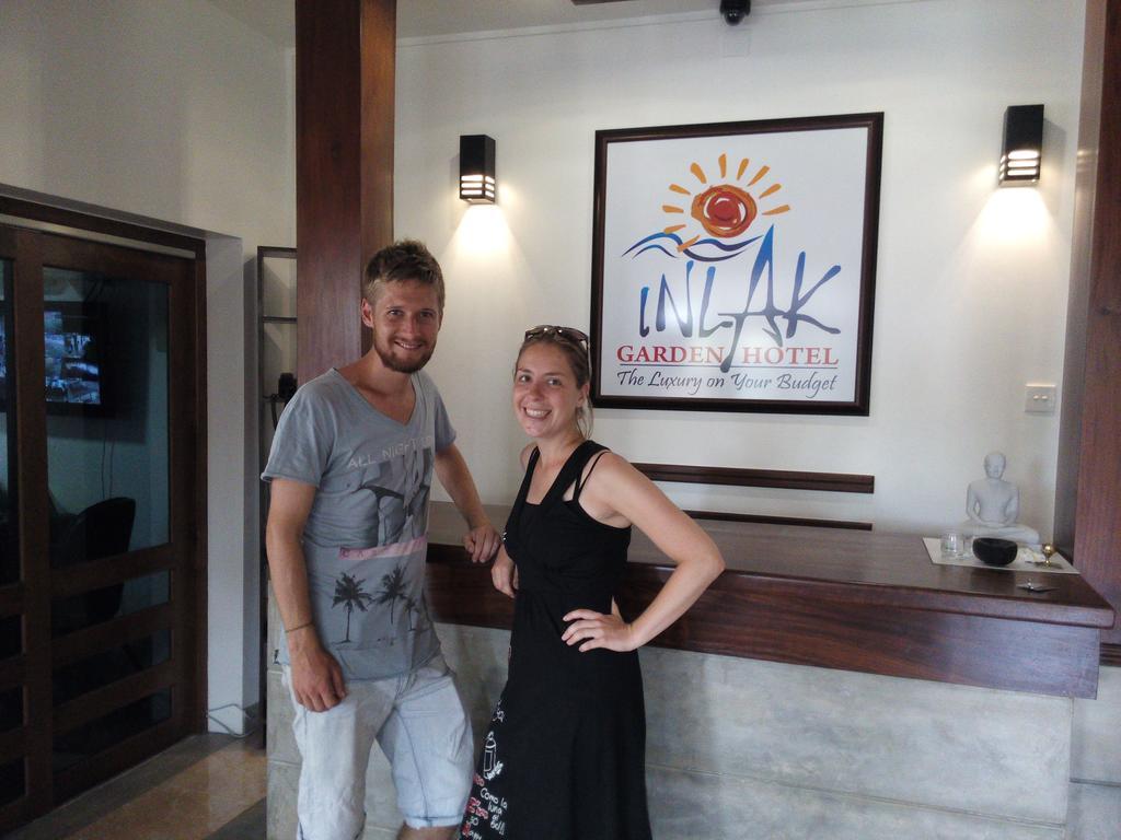Inlak Garden Hotel Negombo Bagian luar foto